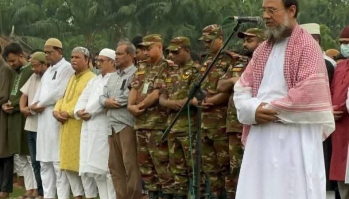 তৌকির ইসলামের জানাজা রাজশাহীতে অনুষ্ঠিত