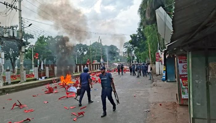 টুঙ্গিপাড়ায় ছাত্রলীগ-যুবলীগের ২৮২ নেতাকর্মীর বিরুদ্ধে মামলা
